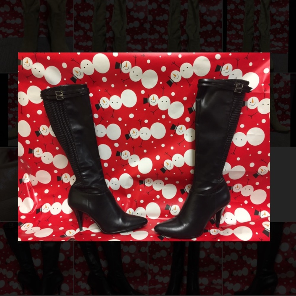 Calvin Klein high heeled boot